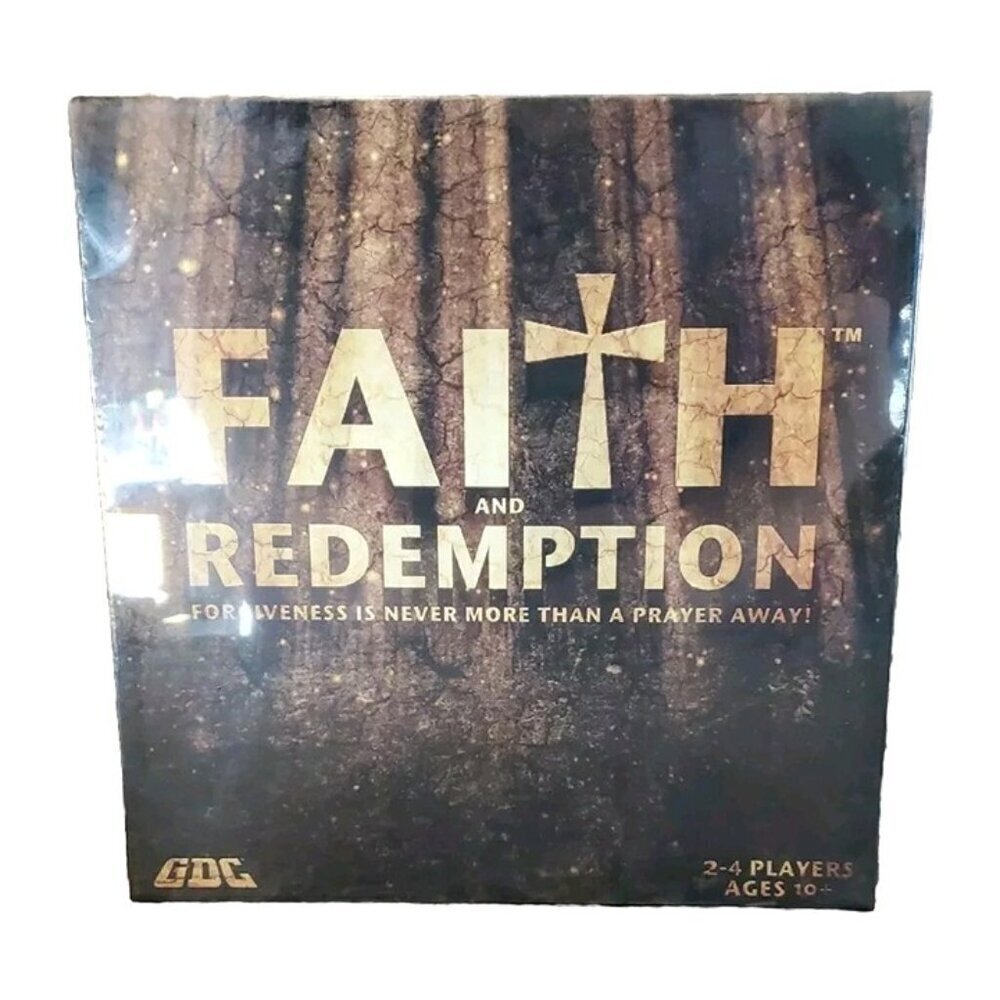 2010 Faith & Redemption Board Game Christianity Faith Forgiveness Prayer New